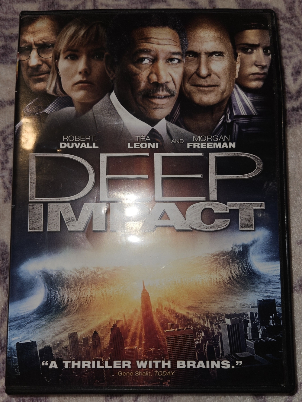 Deep Impact (DVD) - Black Case